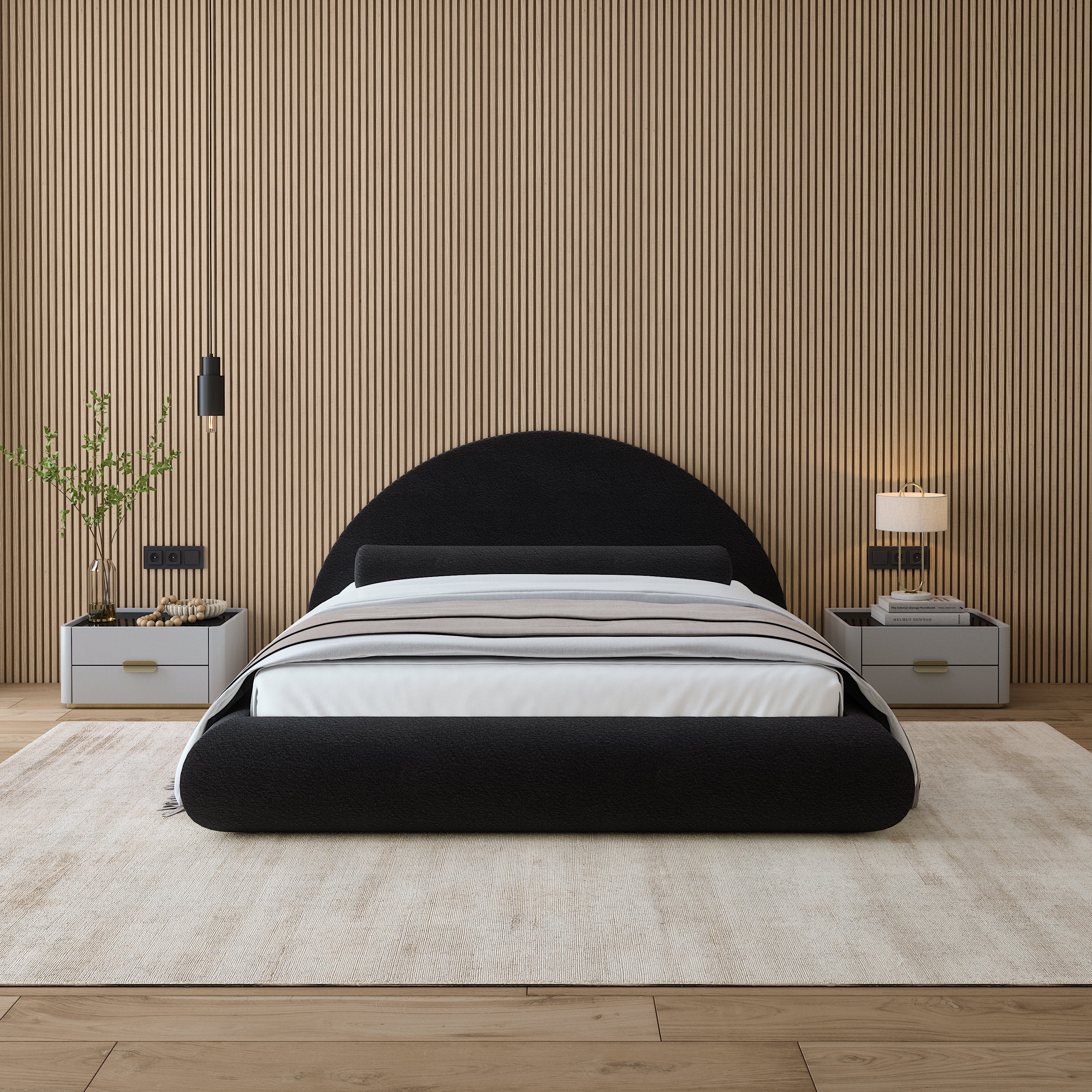 Onyx Bed – Sculptural et confortable pour n'importe quelle chambre