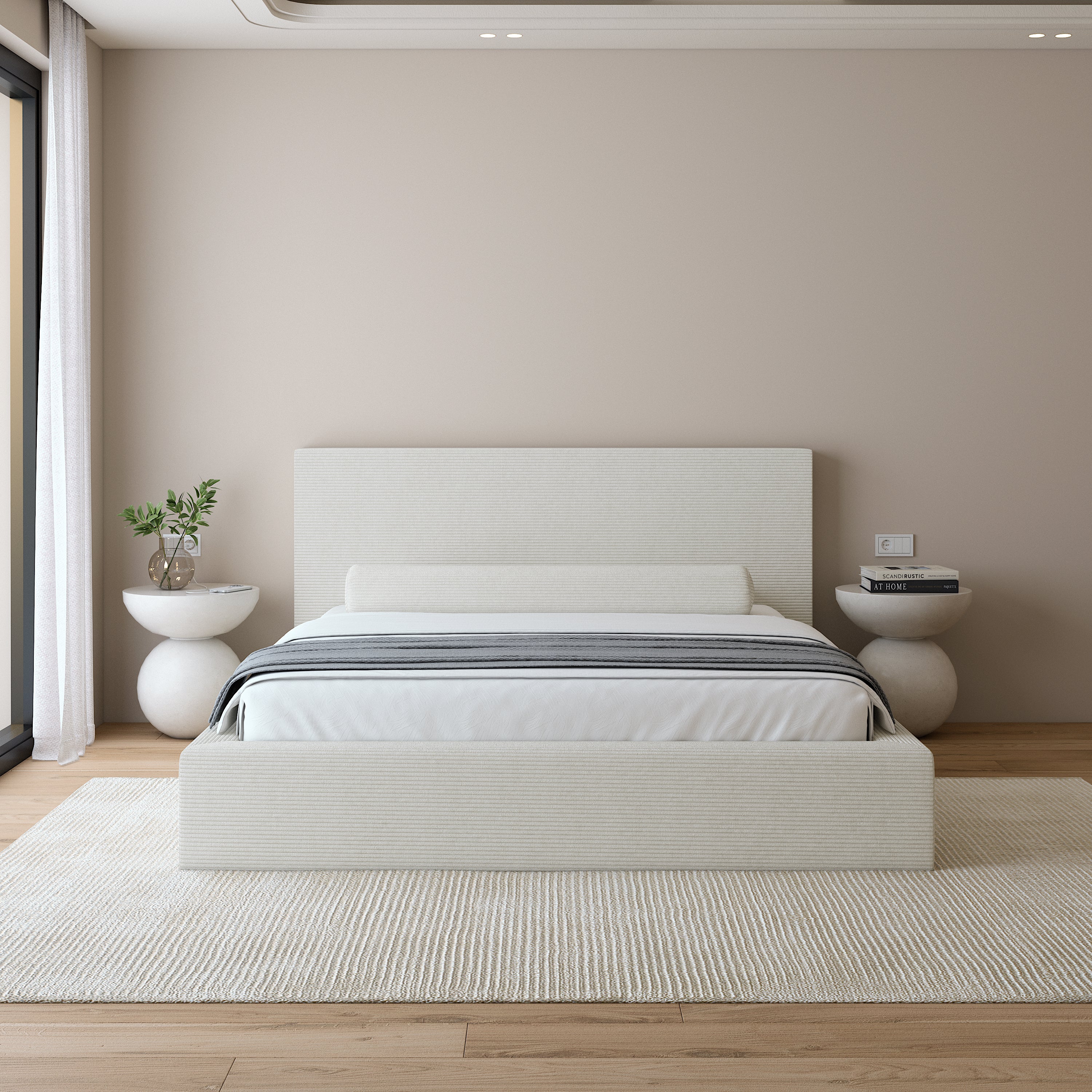 Veria Bed – Le lit idéal pour un confort stylé.
