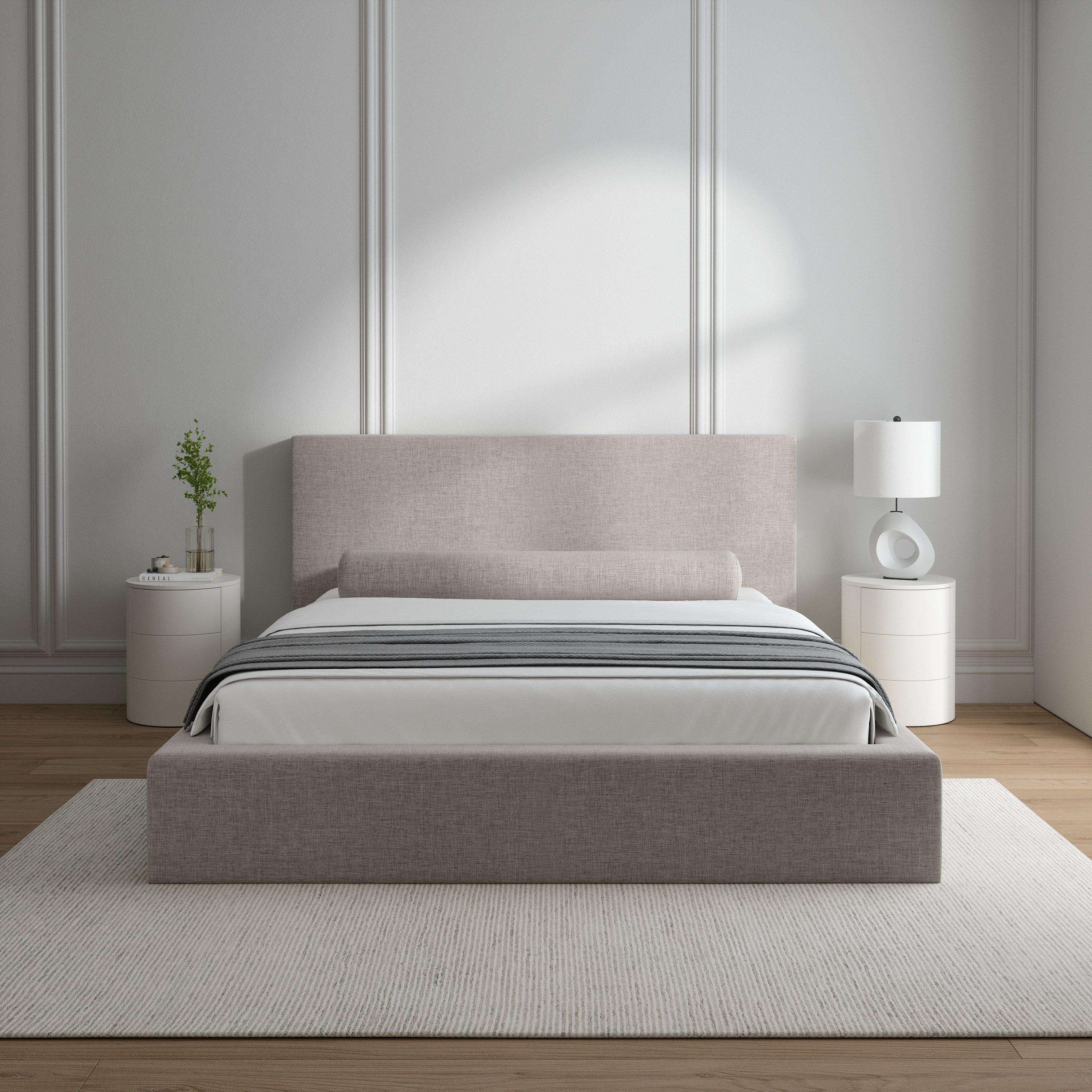 Lunaro Bed Frame | Lit double avec confort premium