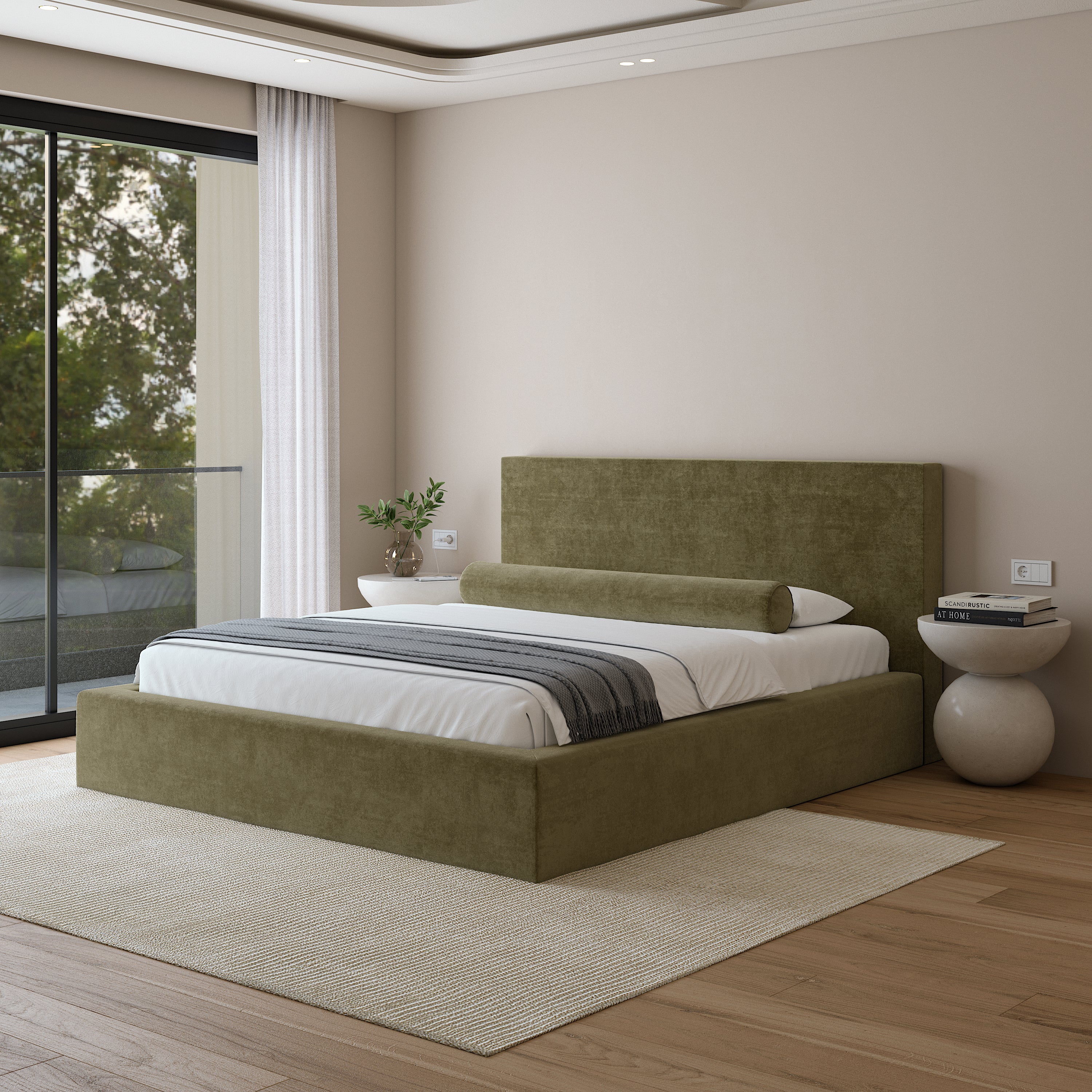 Olivra Bed - Lit Double, Queen Size & King Size de Luxe