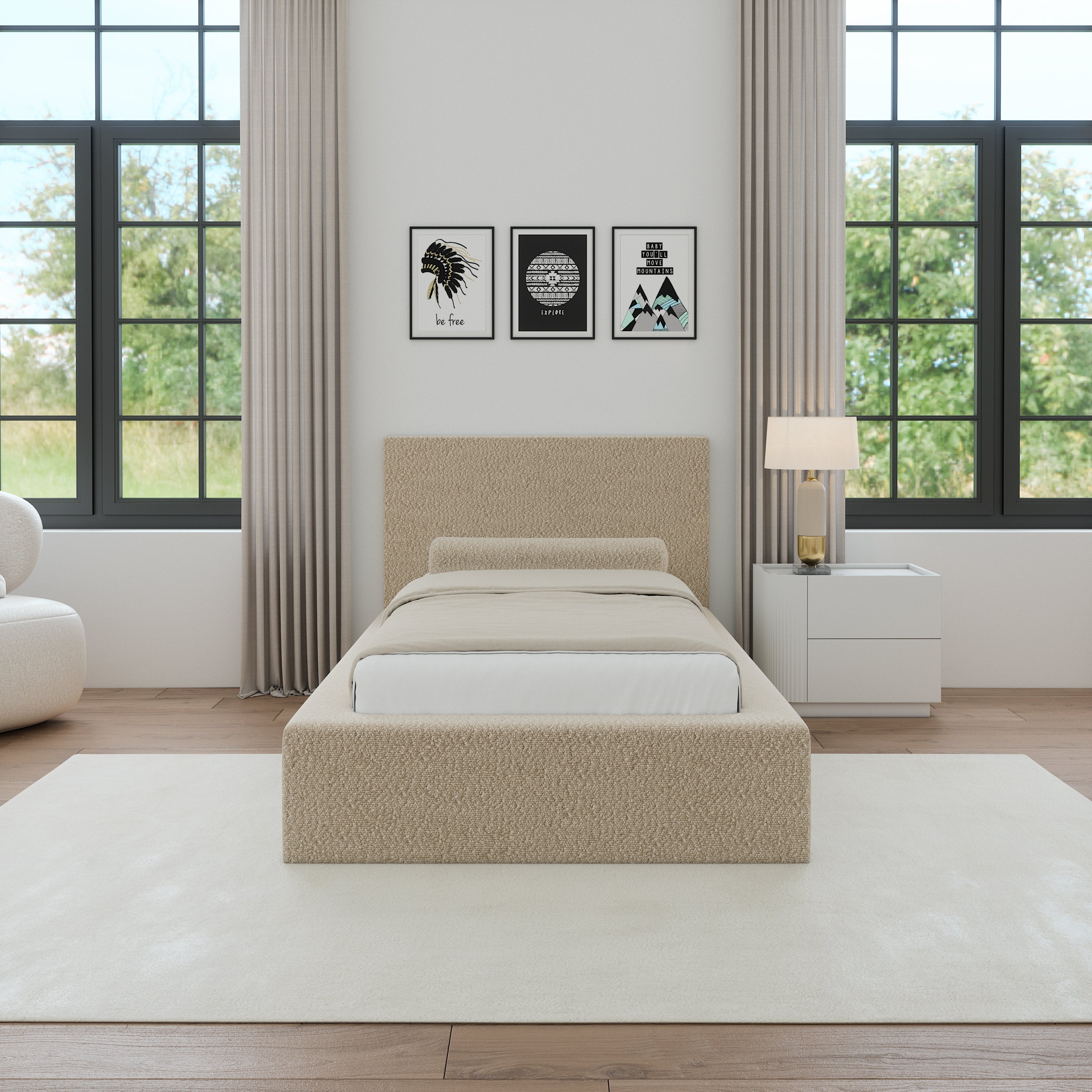 TeddyHug Frame | Lit haut de gamme pour chambre d'enfant