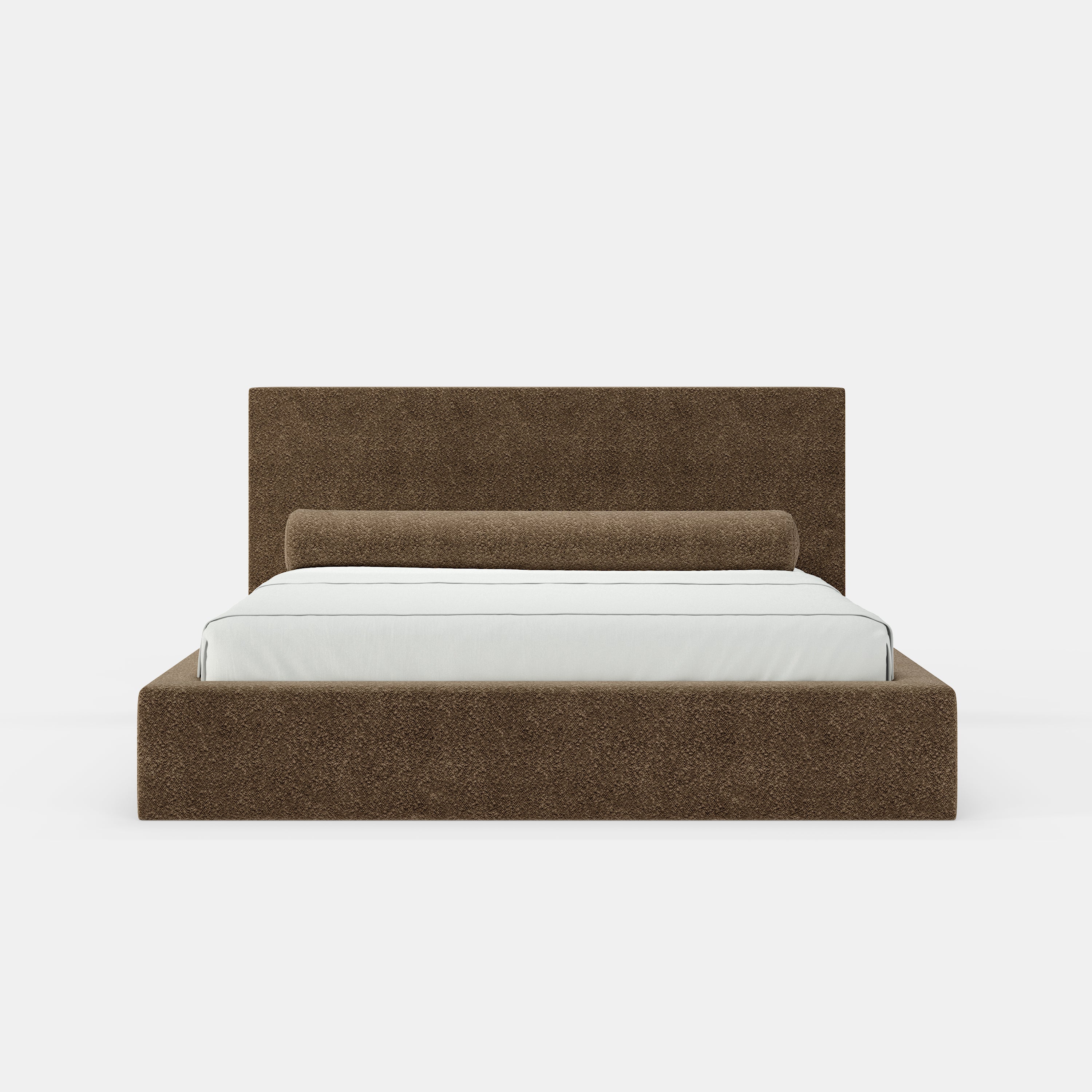 Brunna Bed Frame en marron chocolat