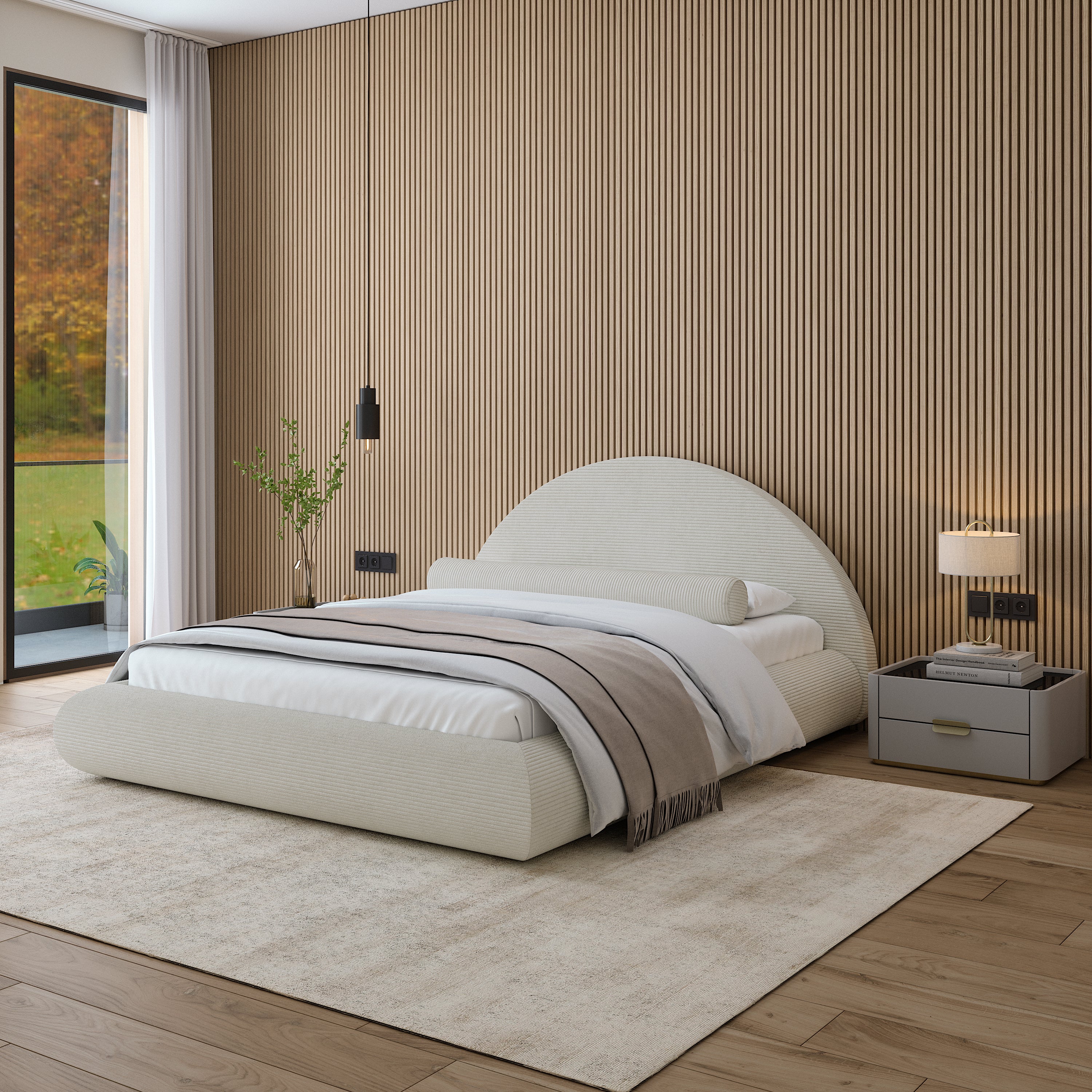 Achetez le cadre de lit Premium Ivory Veria Bed Frame.