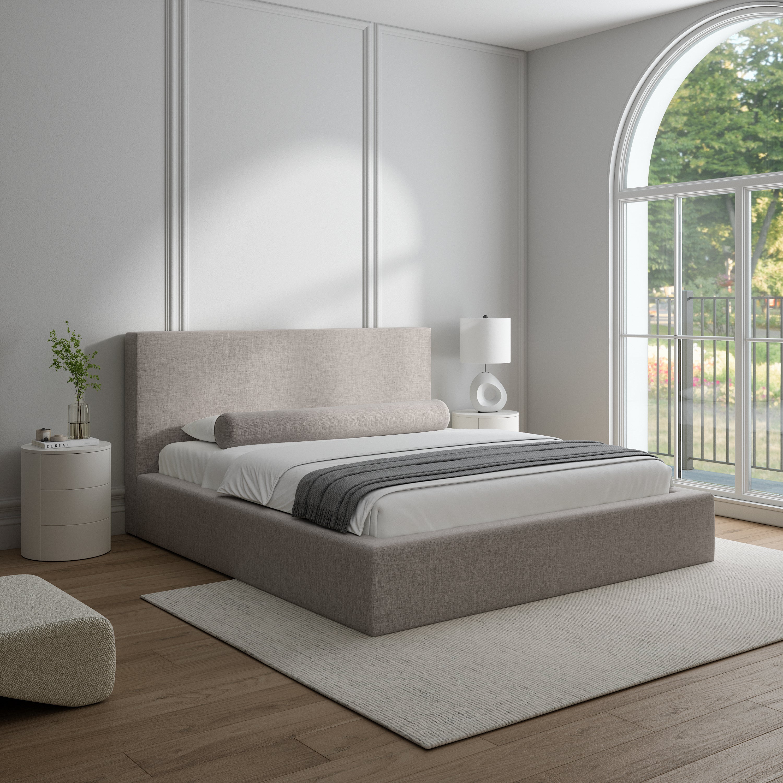 Lunaro Bed Frame | Lit king size et queen size design moderne