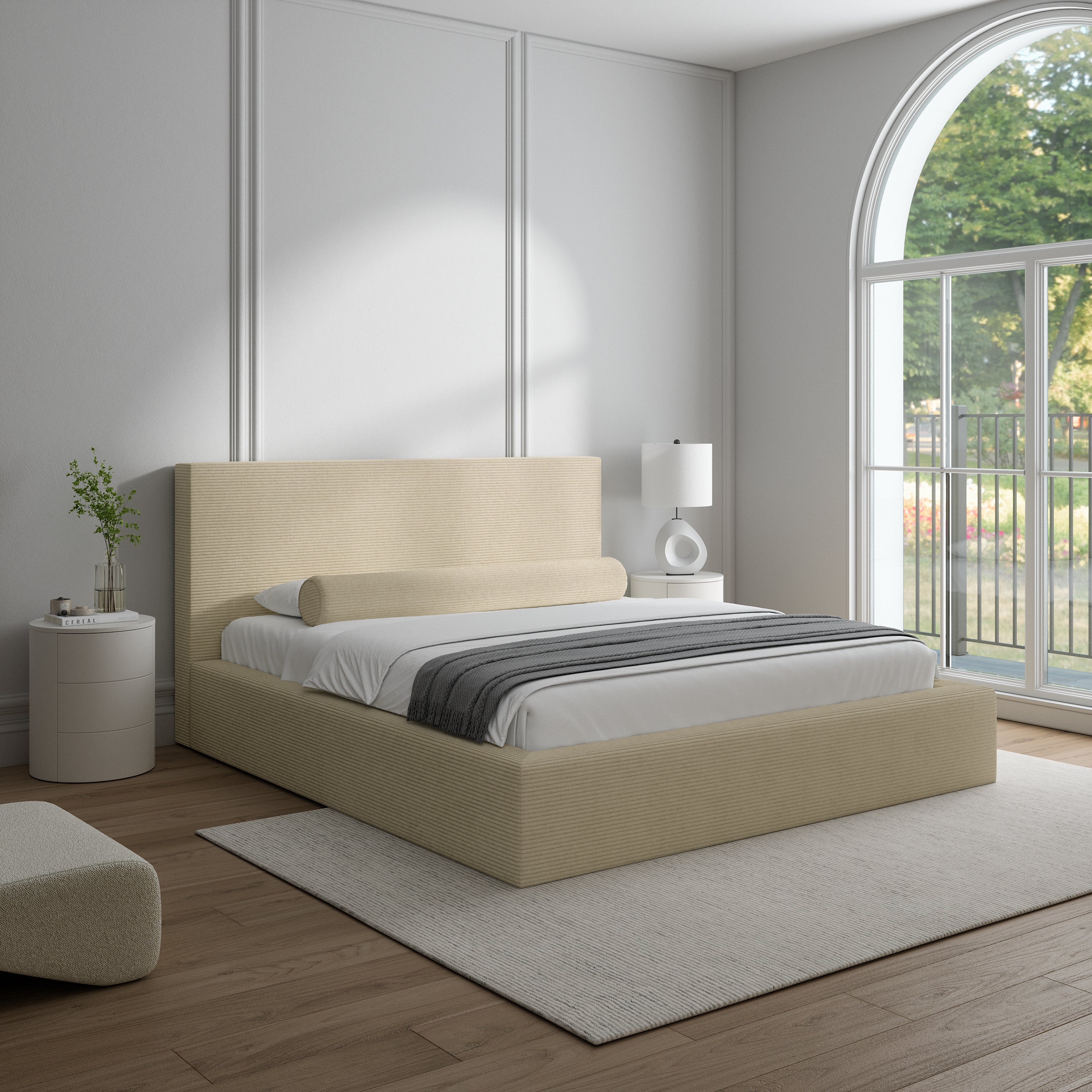 Améliorez votre chambre avec l'élégant Ostra Bed Frame