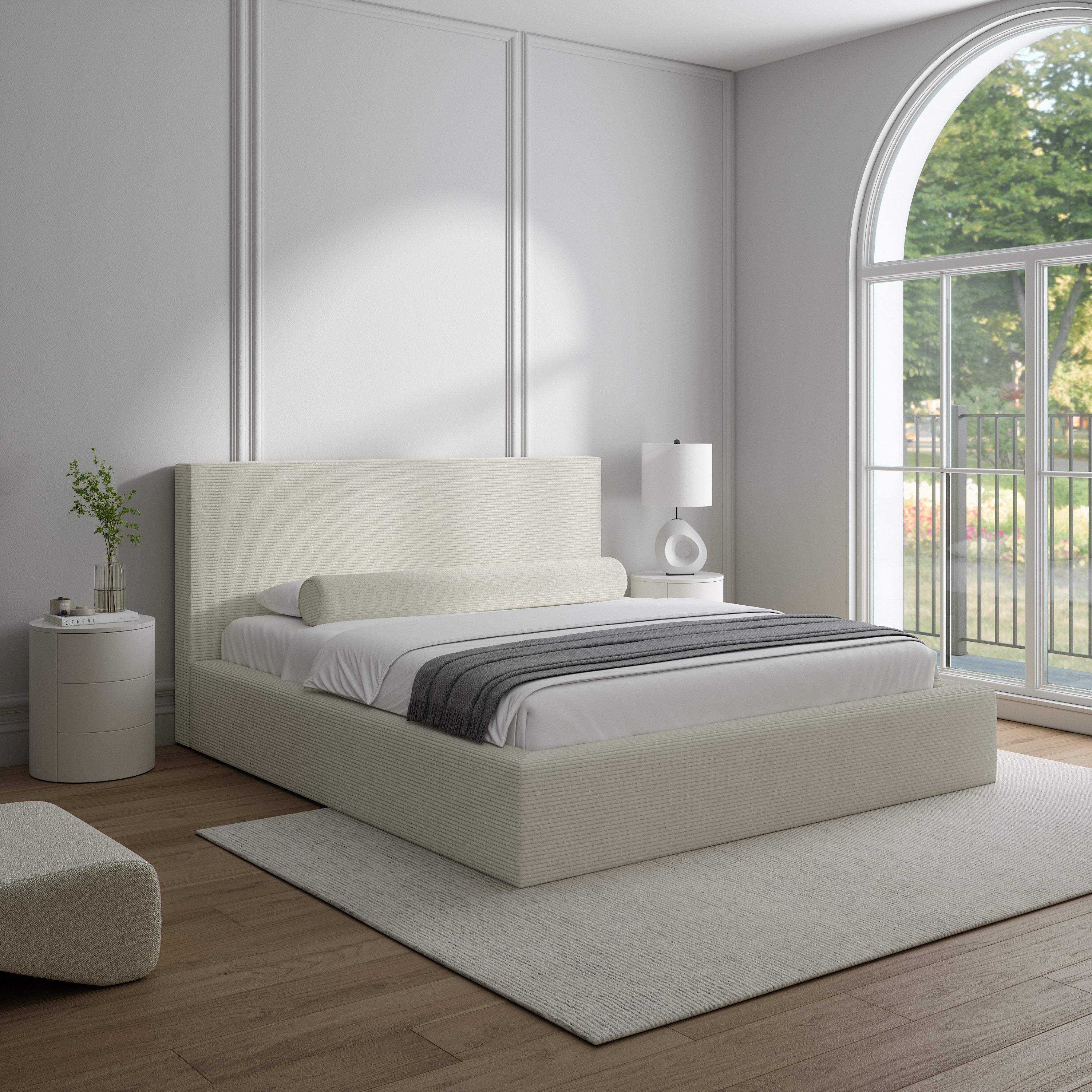 Veria Bed | Confort premium et style pour votre chambre.