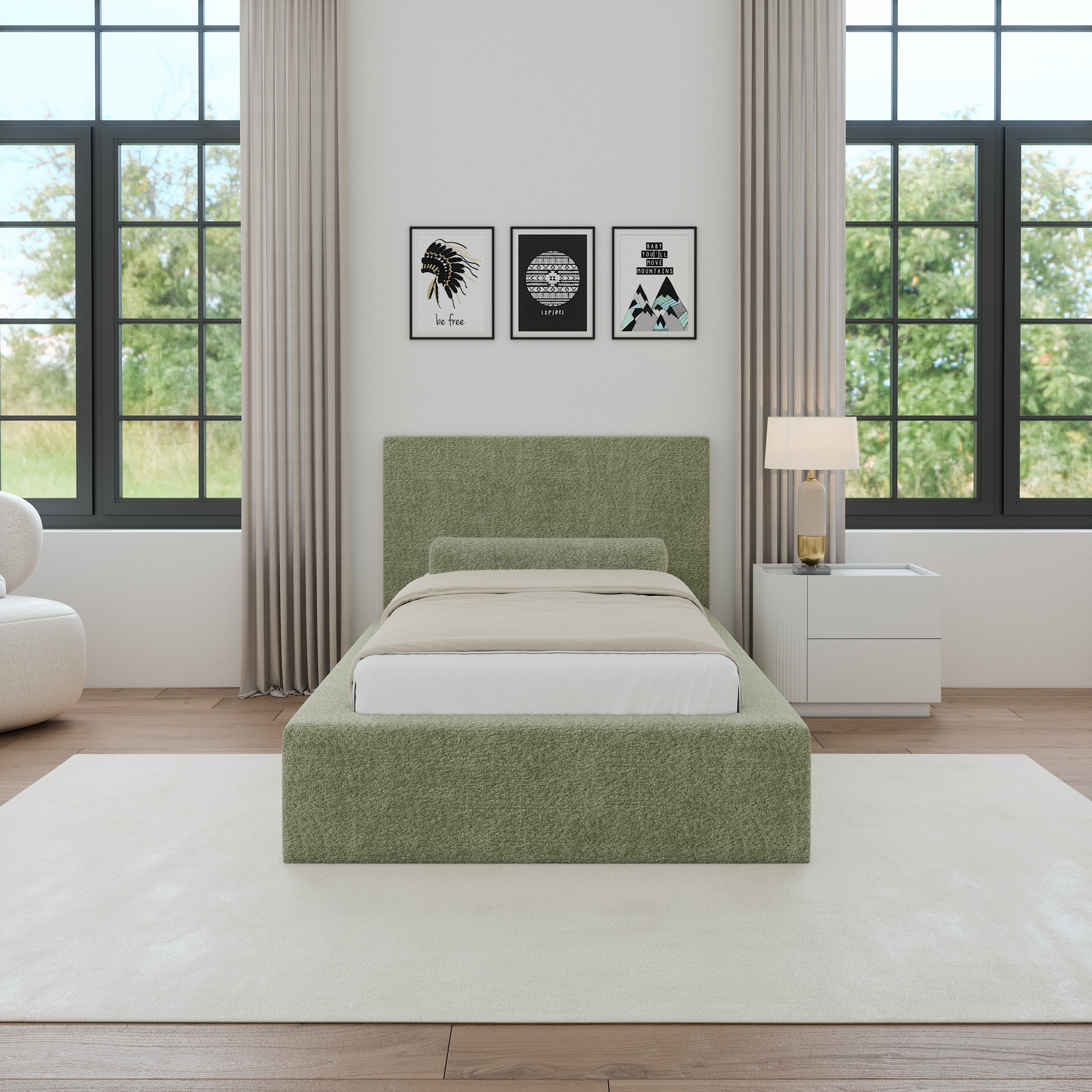 Minty Bed Frame | Lit pour enfant de luxe et confort