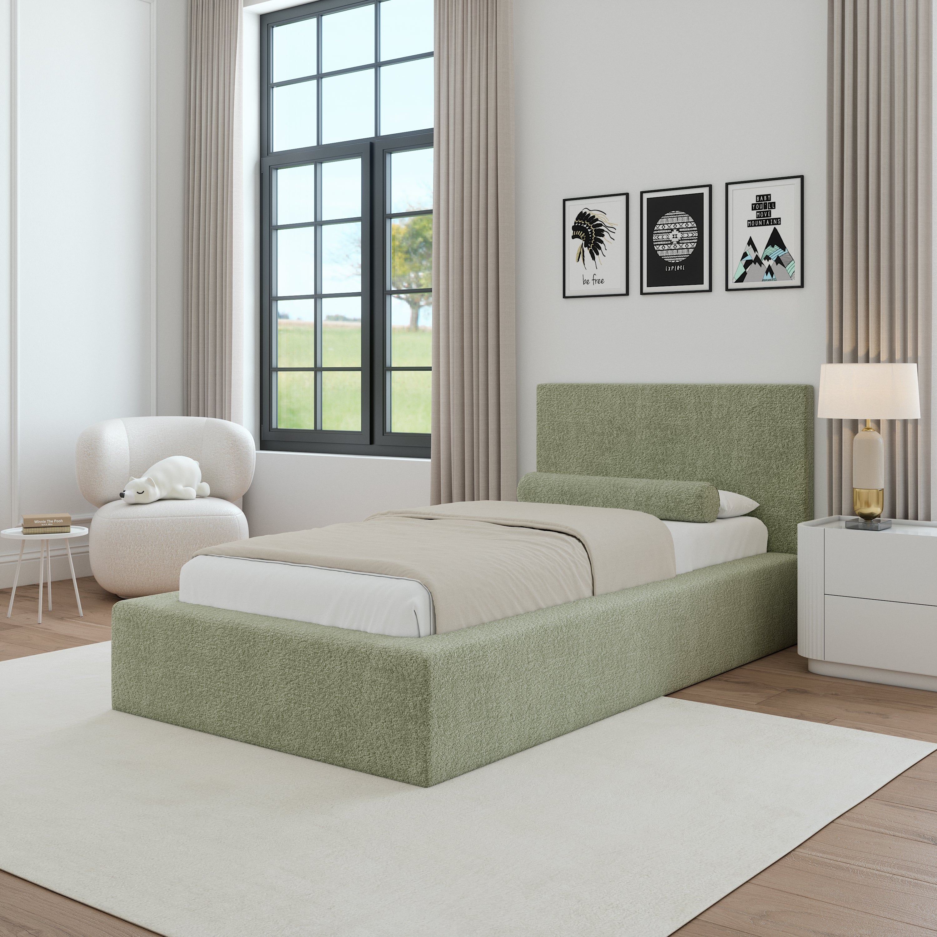 Minty Bed Frame | Lit haut de gamme pour enfant