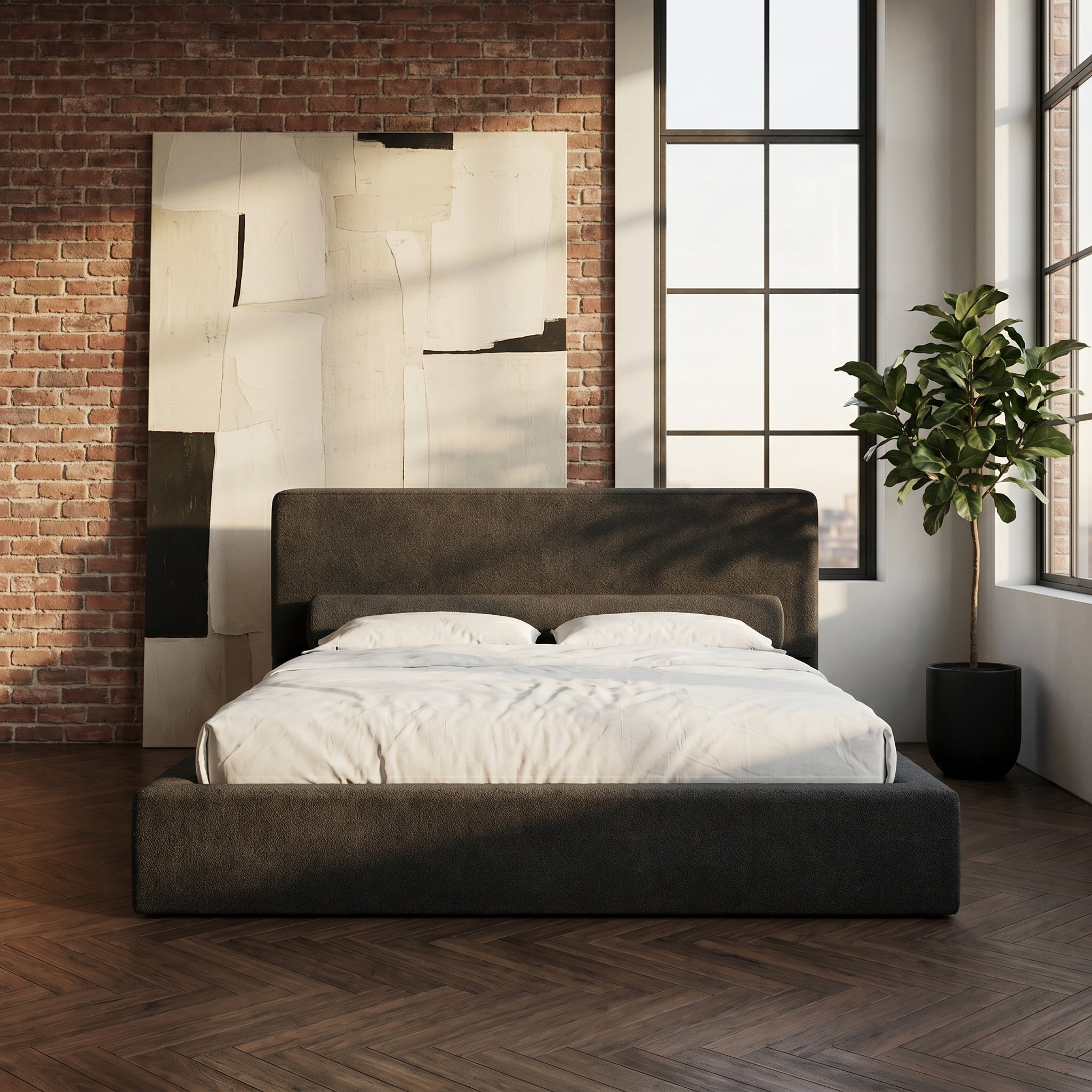 Mochi Frame King Onyx — Tribeca Loft Face-on