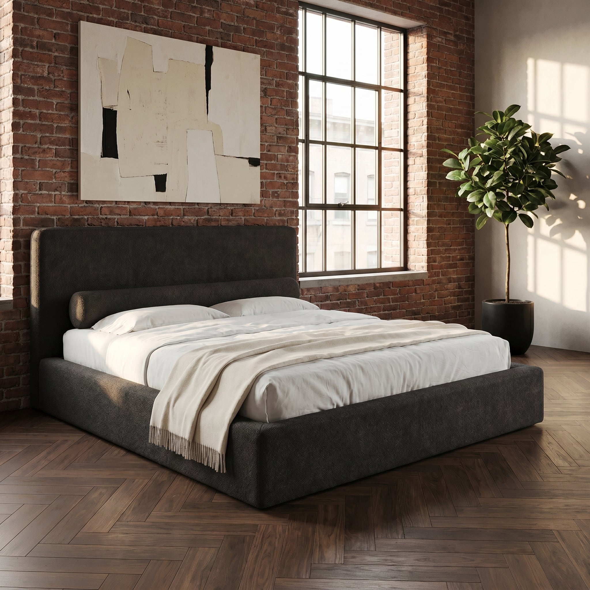 Mochi Frame King Onyx — Tribeca Artist Loft