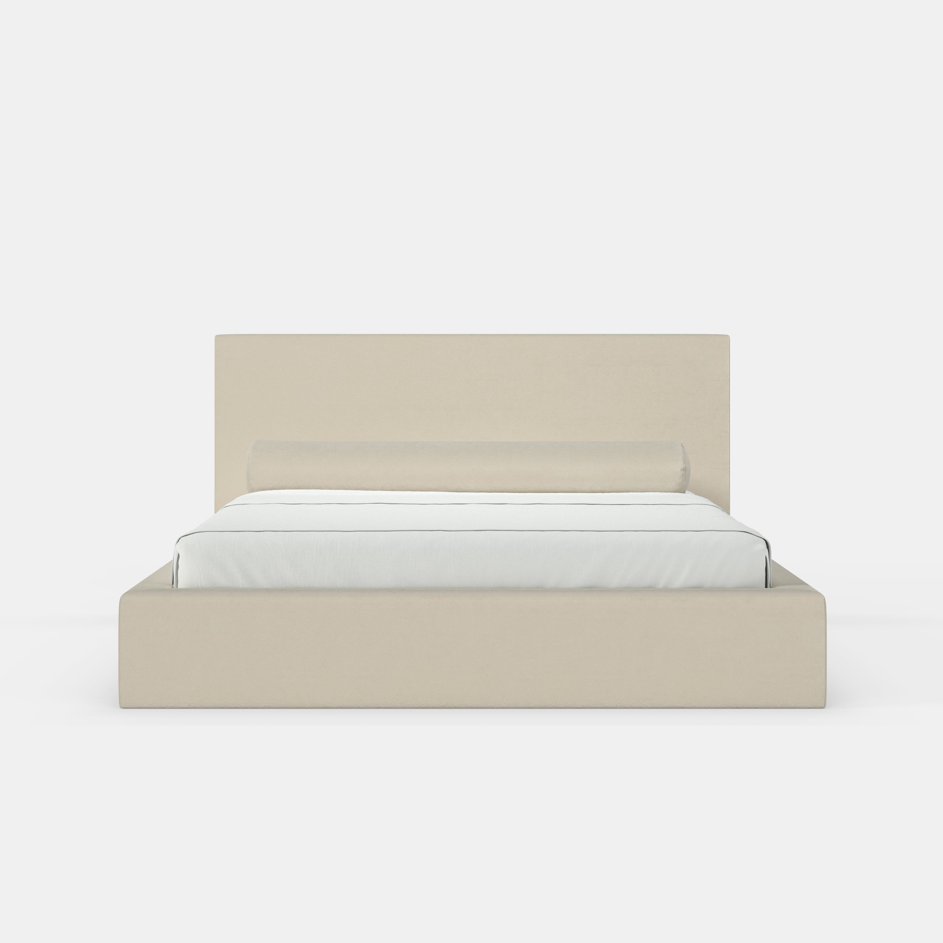 Marvallo Frame - Lit de Luxe en Velours Almond